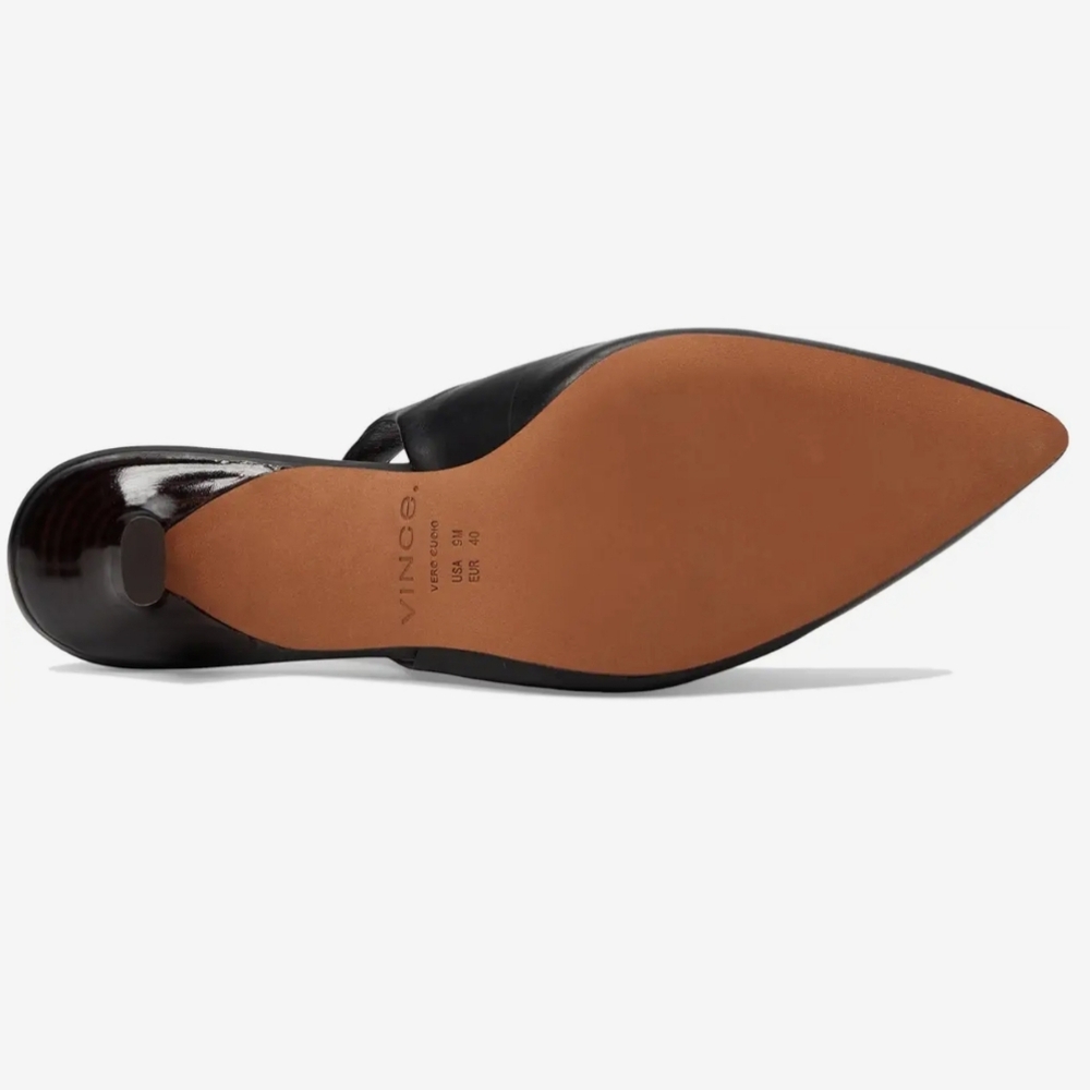 NIB Vince 'Patrice' Leather Slingback Heel - Picture 5 of 17